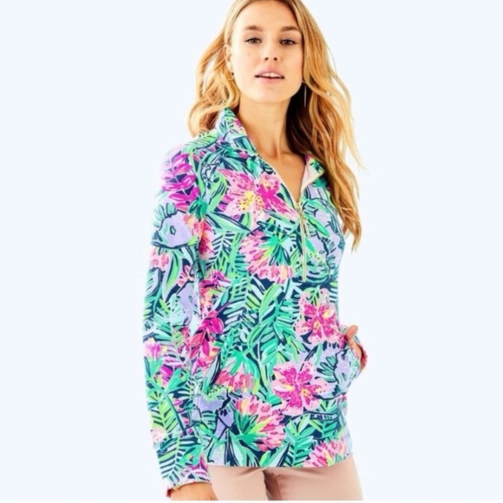 Lilly Pulitzer UPF 50+ Skipper Pullover S